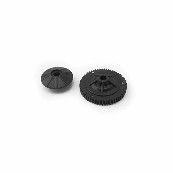 Carisma Spur Gear 59Tooth Spare Parts Set, Black CIS15451